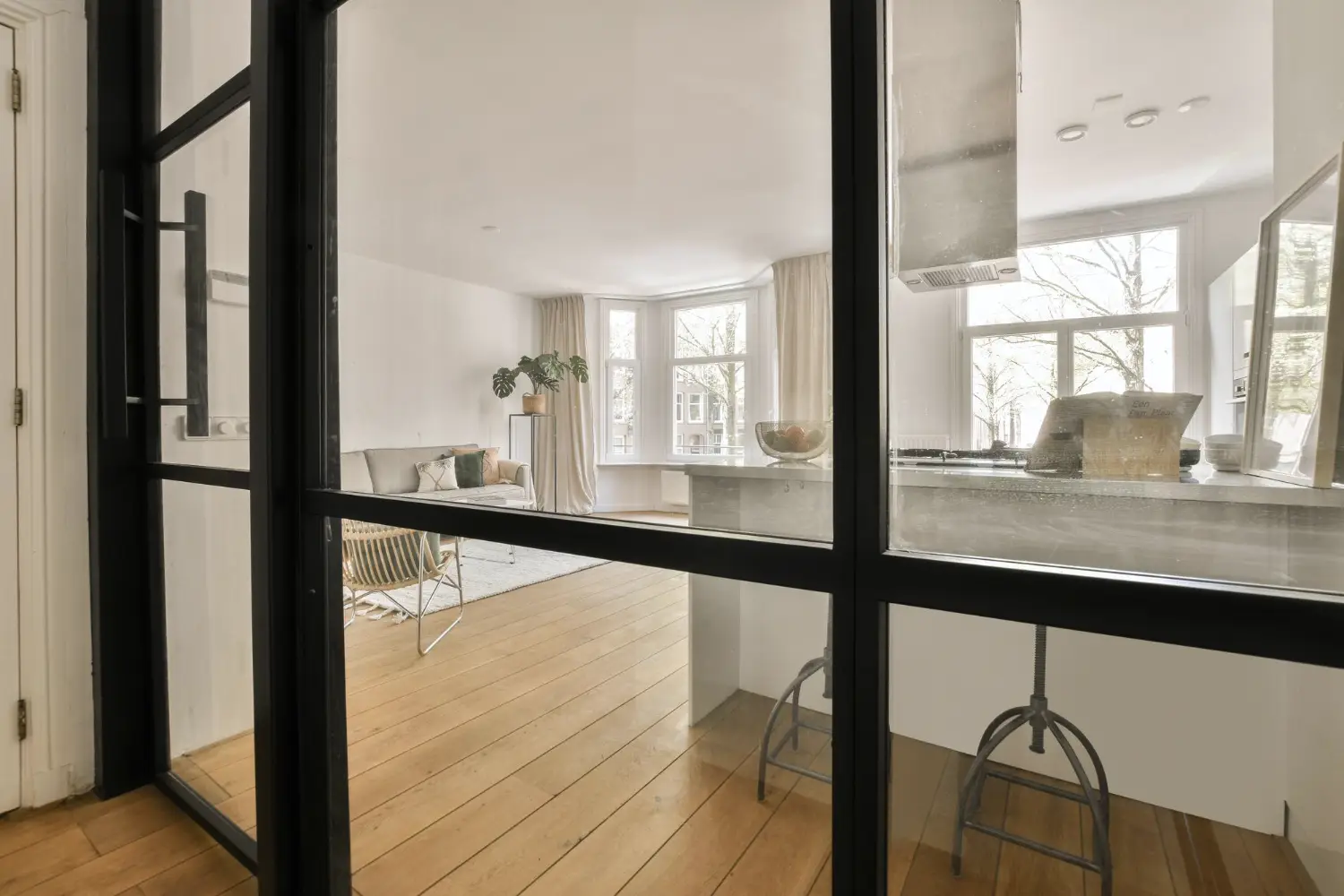 Puertas correderas de cristal para cocinas