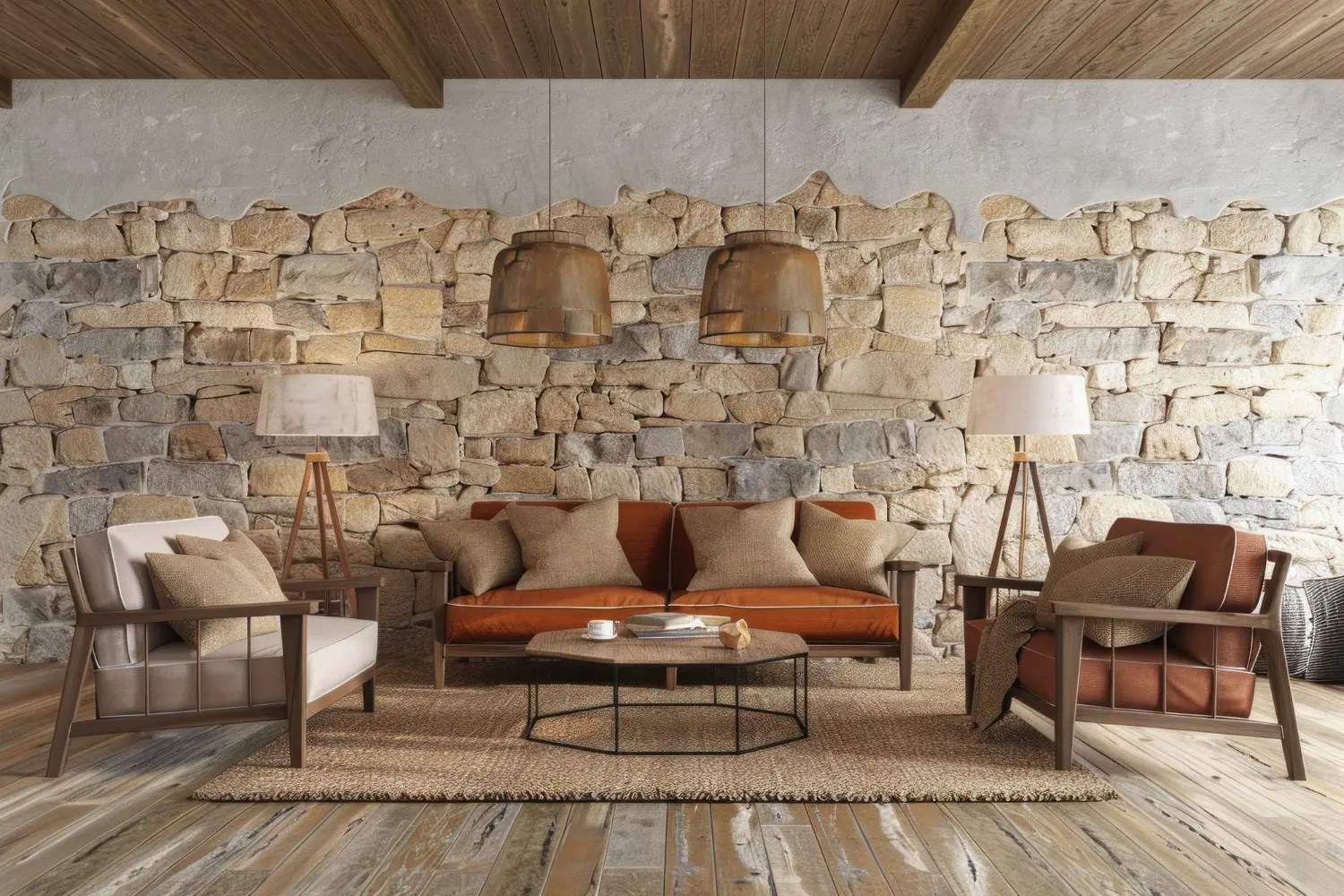 Estilo rustico moderno