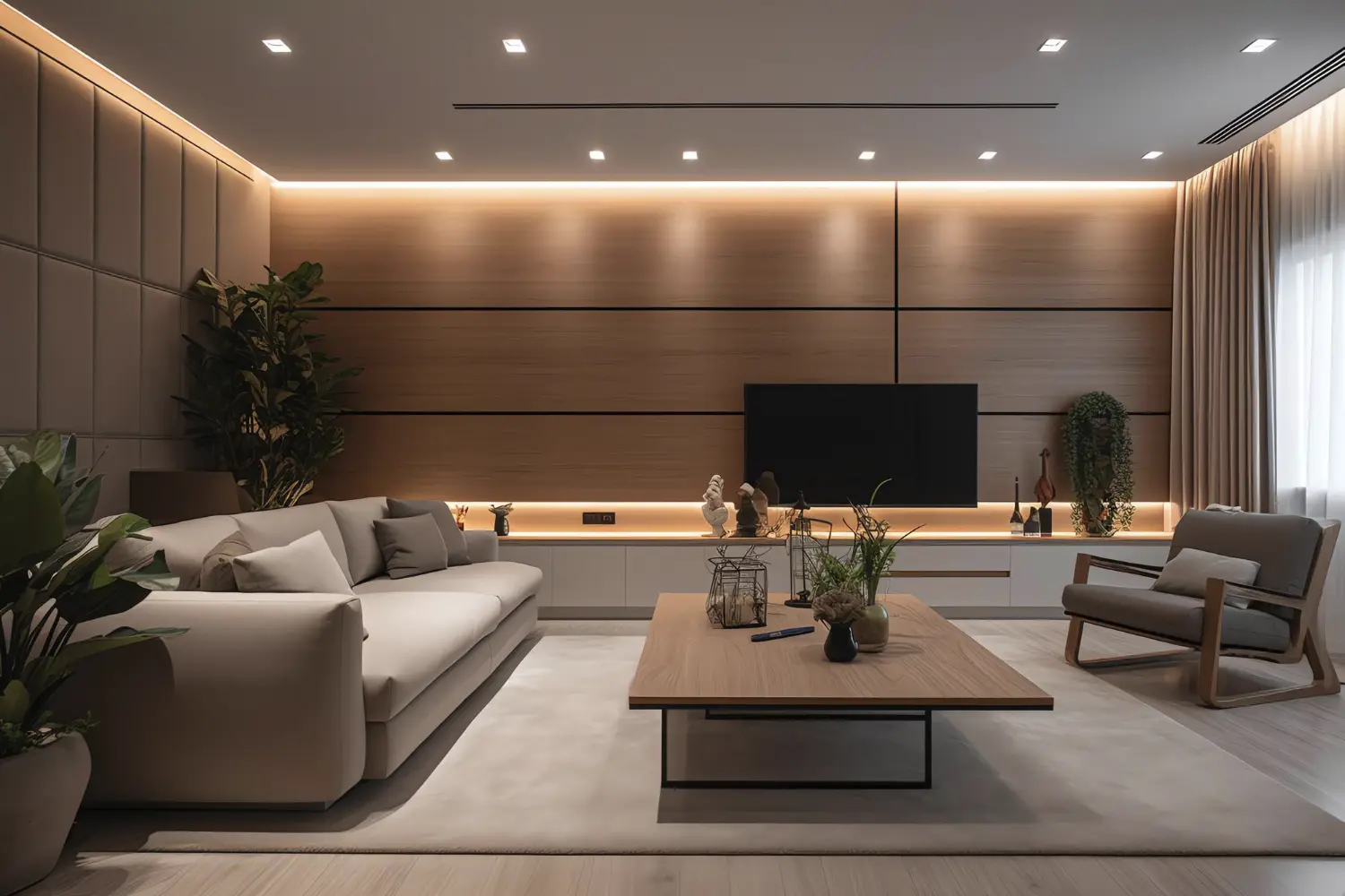 Diseño de intereiores luces led
