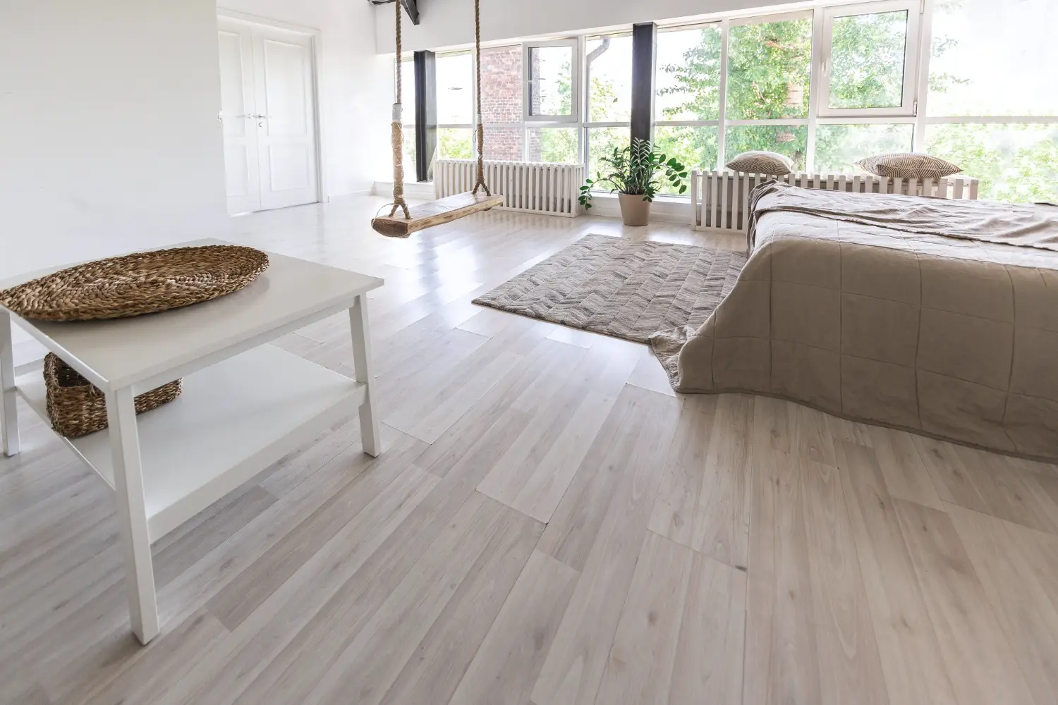 Suelo laminado vivienda
